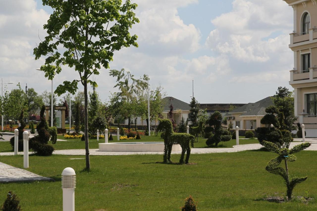 Gabala Garden Hotel Exterior photo Residential neighborhood in the city
