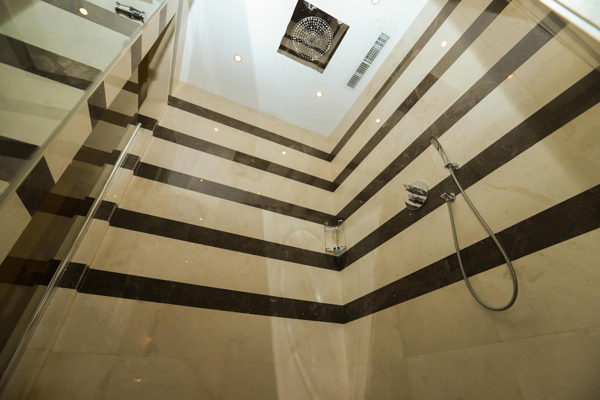 Gabala Garden Hotel Exterior photo A shower cubicle